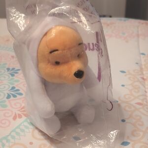 Plush Toy in White Outfit